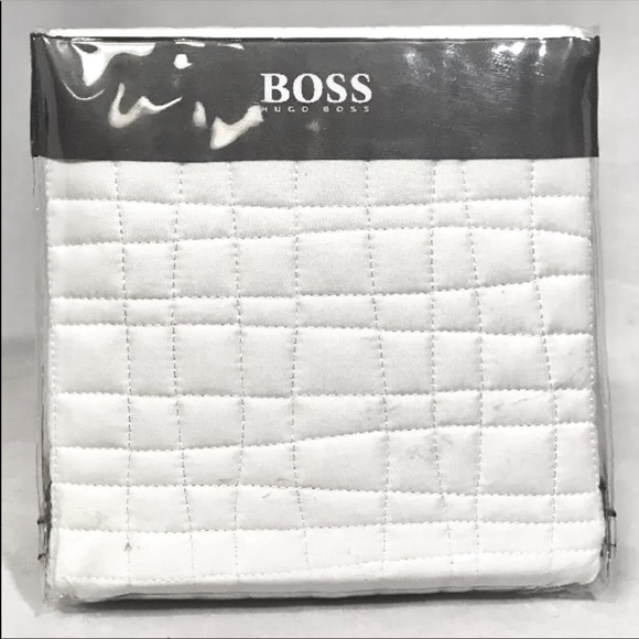 HUGO BOSS Windsor European Sham LUXE WHITE - Picture 2 of 3